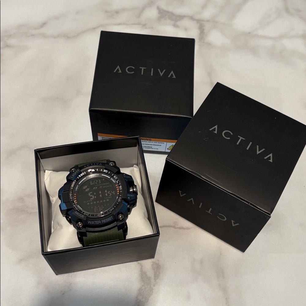 NWT Activa X Invicta Digital Men's Watch - 56mm, Green